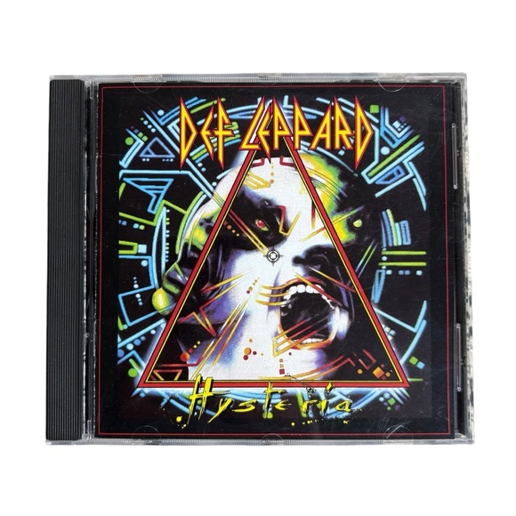 Hysteria by Def Leppard CD (PDO Pressing, 1987, Mercury) - Picture 1 of 5